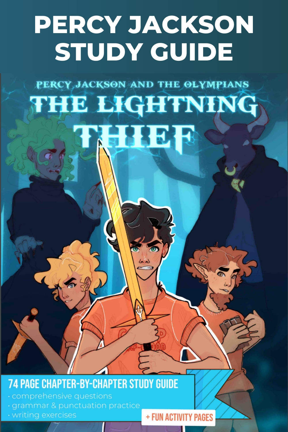 Percy Jackson: The Lightning Thief Study Guide - Wander Homeschooling