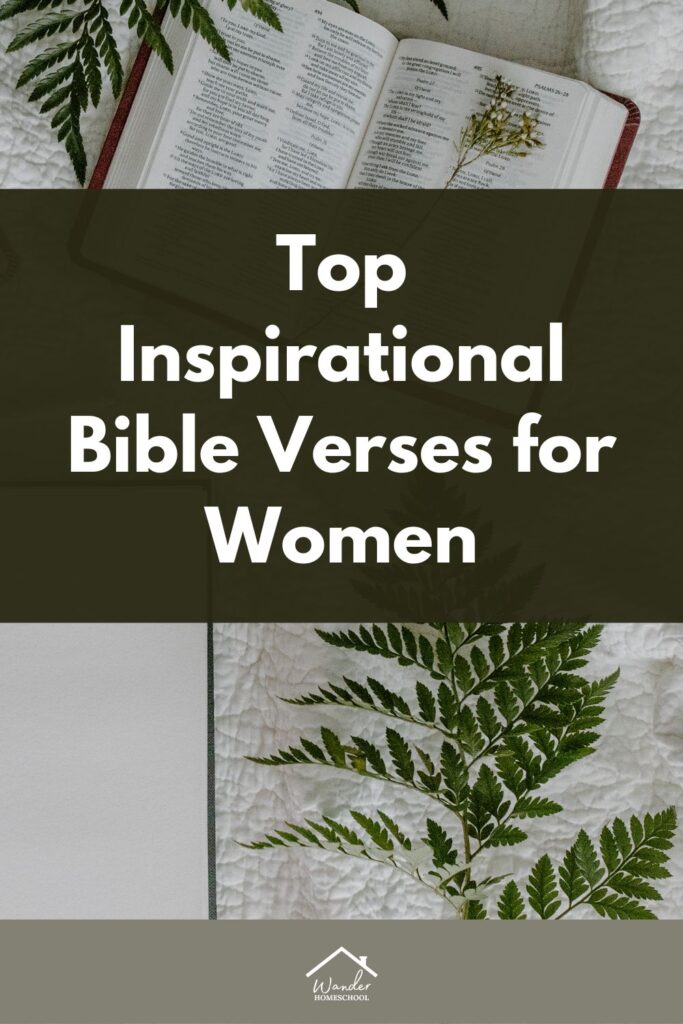 top inspirational bible verses for women